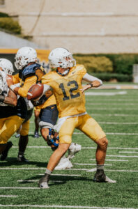 WVU football team has first scrimmage of fall camp